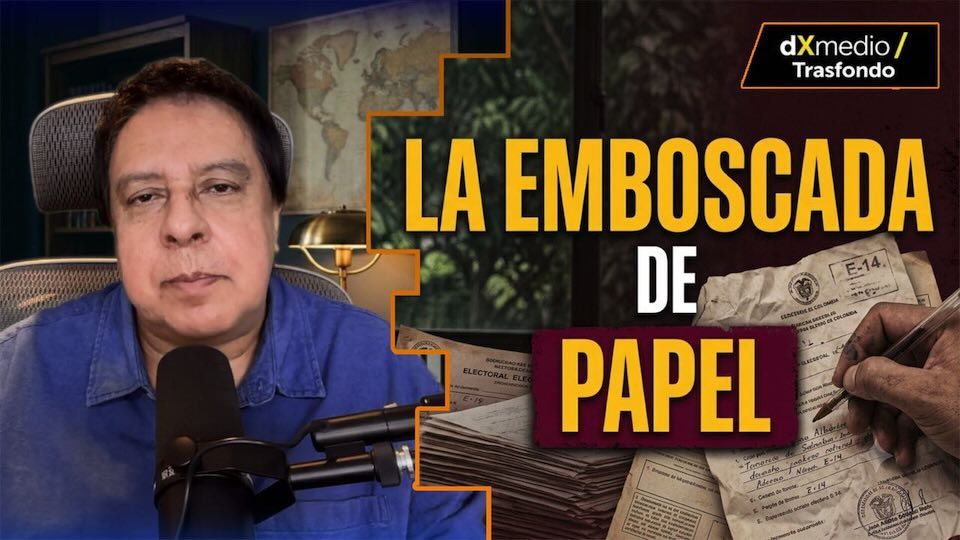 Detalle de un formulario o acta E-14 para el control del fraude electoral en Colombia - dXmedio